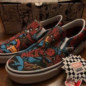 SOLD!!! brand new Spider-Man vans